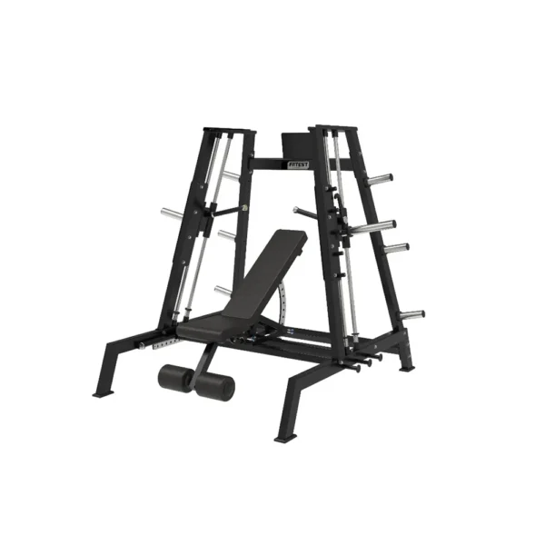 MÁQUINA DE PRESS DE PECHO/HOMBRO CON SMITH - FORZA SERIE