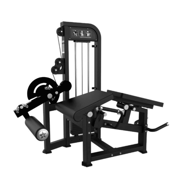 MÁQUINA DUAL DE EXTENSIÓN/FEMORAL ACOSTADO CON PLACAS - MONSTER SERIES